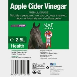NAF 2.5 Litre Apple Cider Vinegar 4 NAF 2.5 Litre Apple Cider Vinegar -Horse Gear Shop go 477443 b