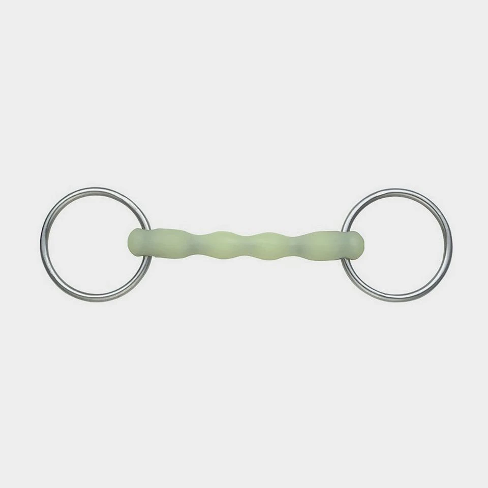 EquiKind Ripple Loose Ring Mullen Mouth Snaffle 1 EquiKind Ripple Loose Ring Mullen Mouth Snaffle