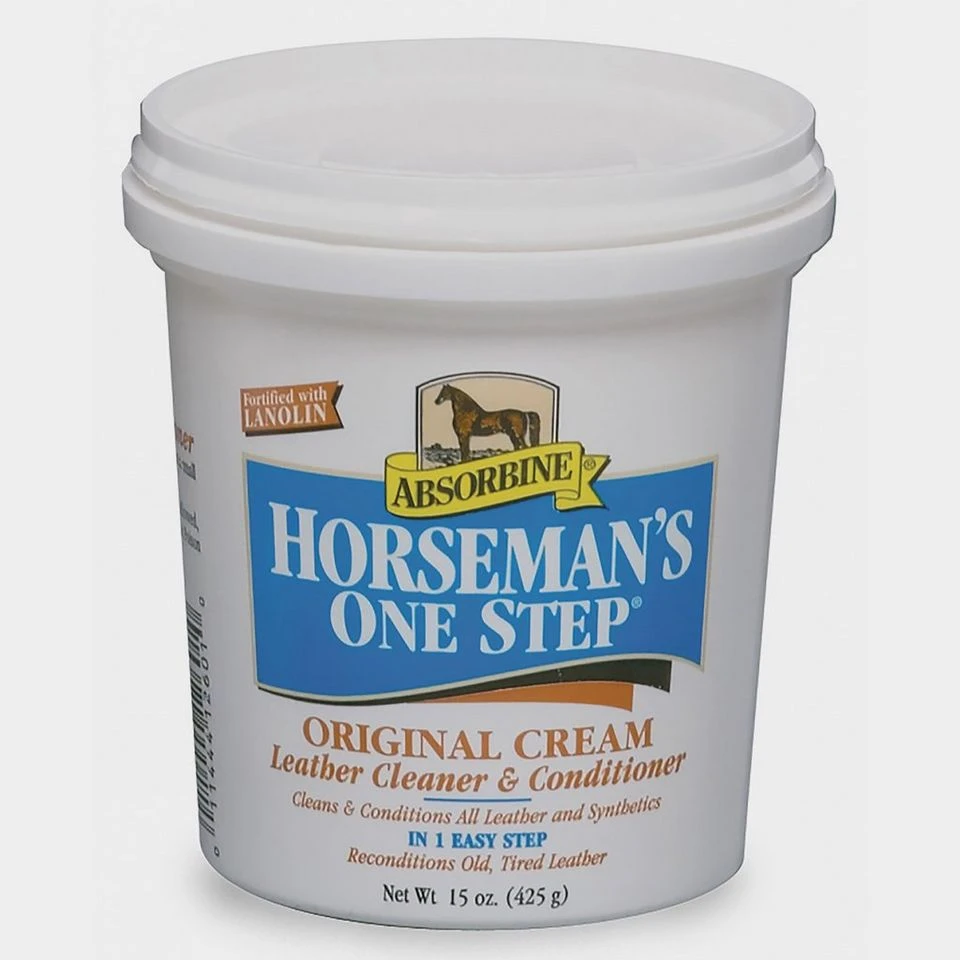 Absorbine Horseman's One Step® Original Cream Leather Clean & Conditioner 2 Absorbine Horseman's One Step® Original Cream Leather Clean & Conditioner - Image 2