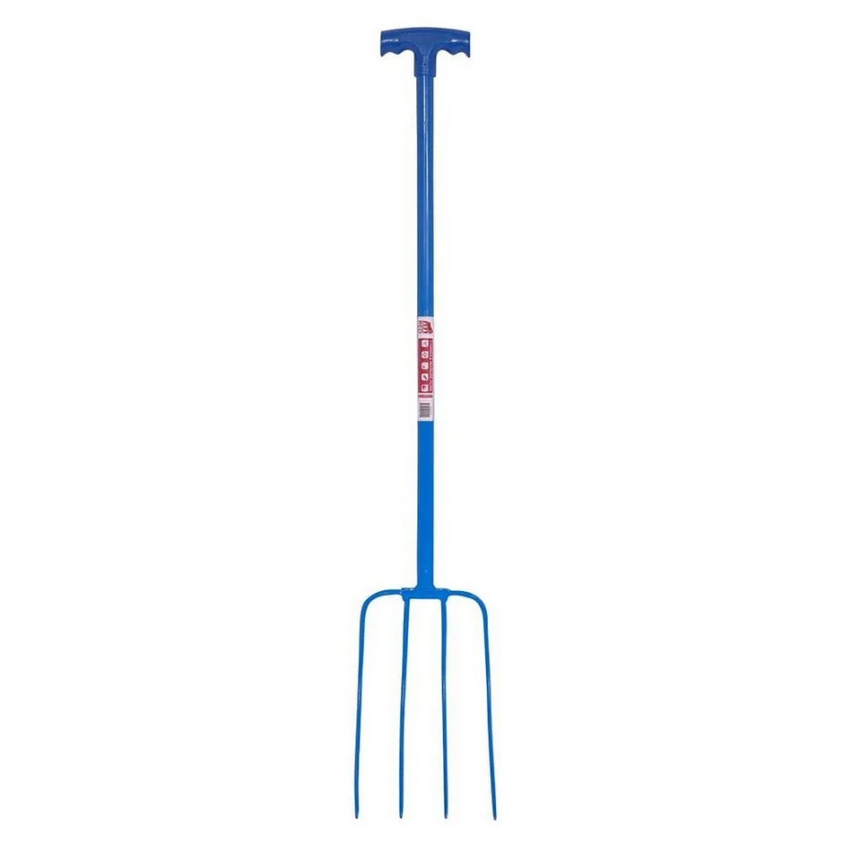 4 Prong Manure Fork T-Handle 2 4 Prong Manure Fork T-Handle - Image 2