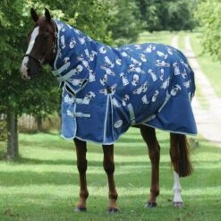 Weatherbeeta ComFiTec Essential 220g Medium Weight Combo Neck Turnout Rug