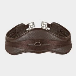 Shires Anatomical Elasticated GP Girth In Havana