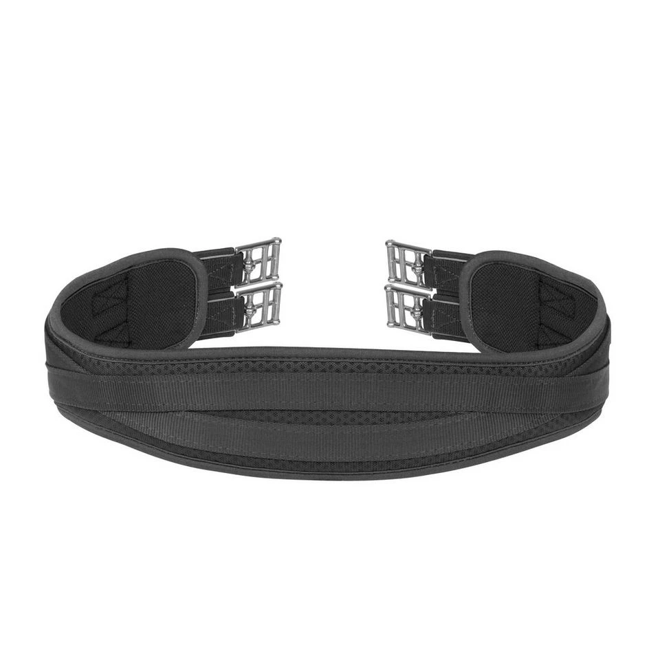 Airflow Elasticated GP Girth In Black 2 Airflow Elasticated GP Girth In Black - Image 2